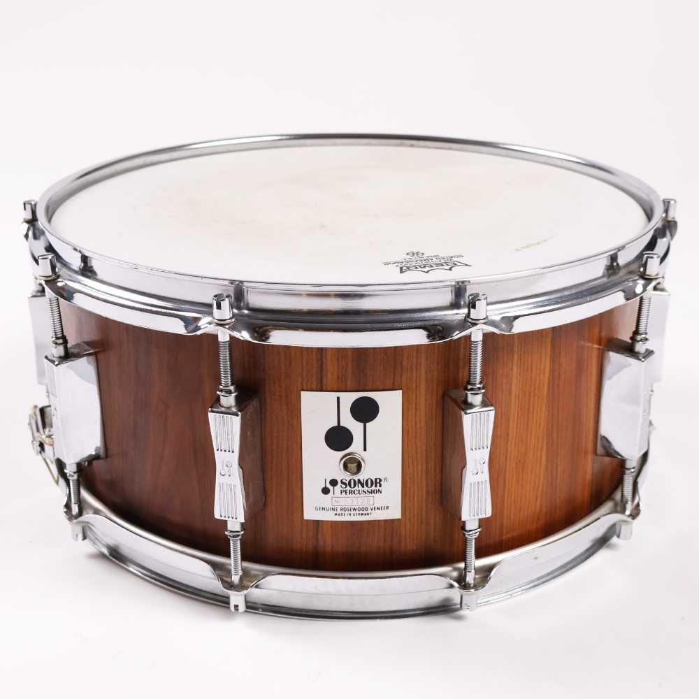 【中古】 スネアドラム ソナー SONOR D-516PA Phonic Series 14×6.5 Genuine ROSEWOOD Veneer
