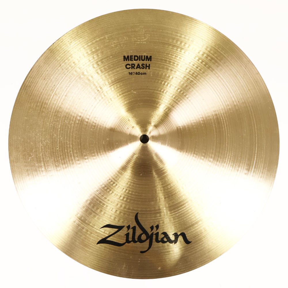 【中古】 クラッシュシンバル ジルジャン ZILDJIAN A ZILDJIAN MEDIUM CRASH 16インチ