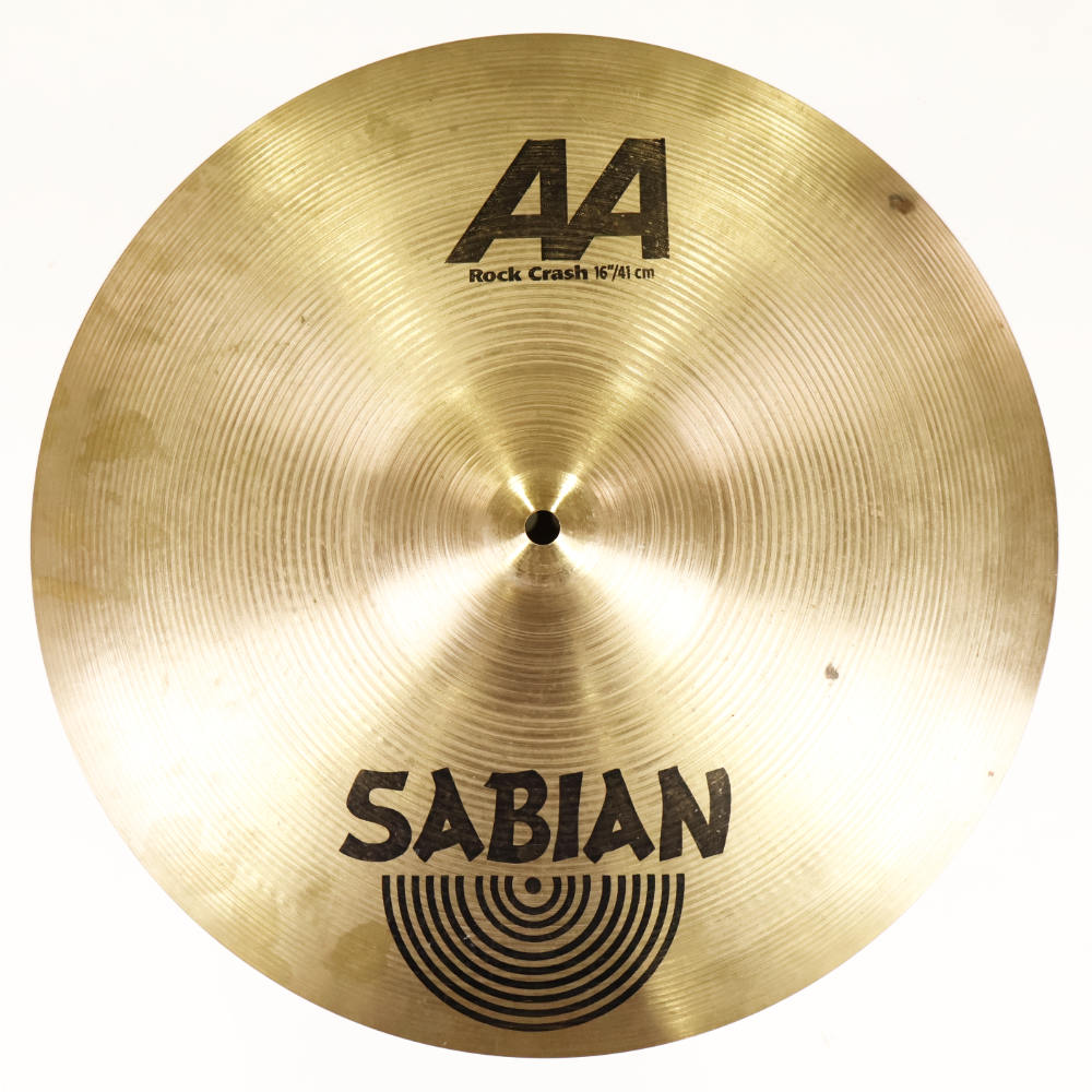【中古】 クラッシュシンバル セイビアン SABIAN AA ROCK CRASH 16インチ