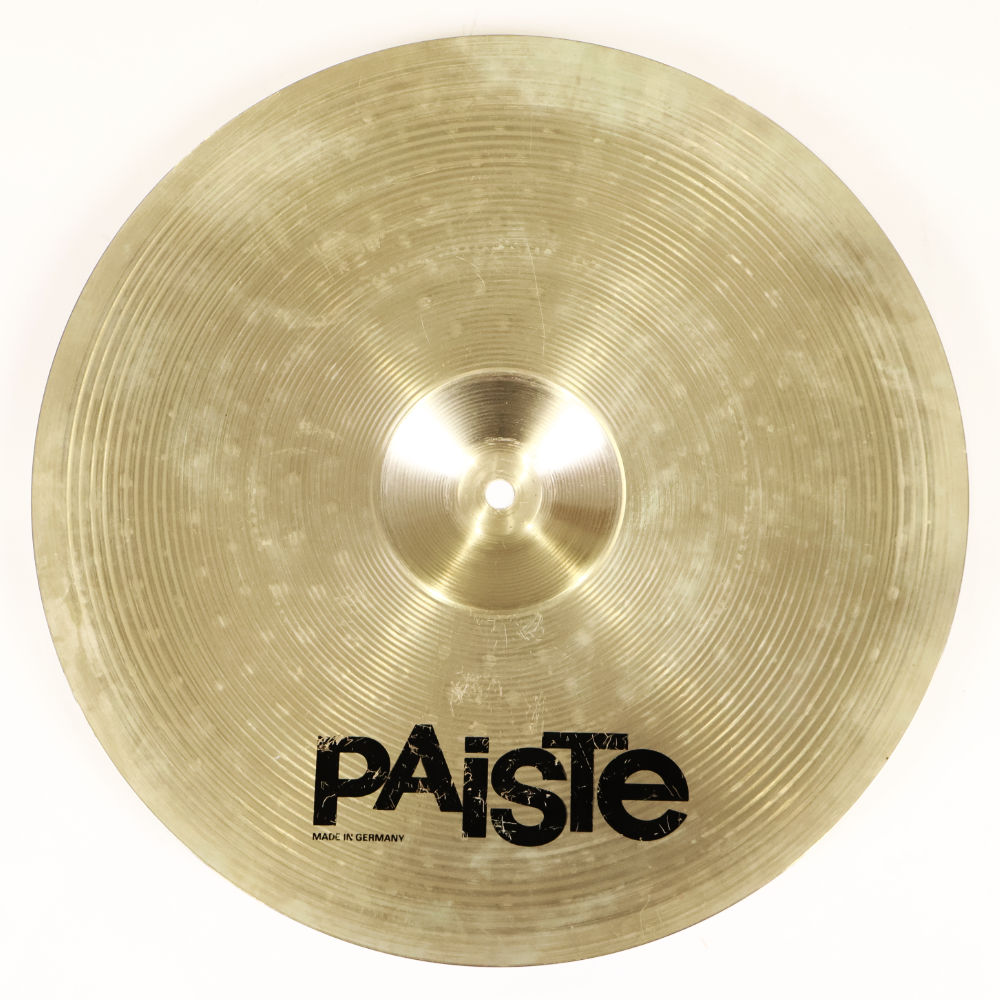 【中古】 クラッシュシンバル パイステ PAISTE nickel silver 402 Crash 16インチ 本体画像 裏