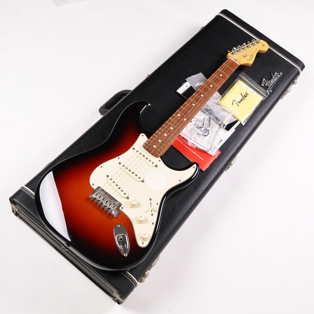 【中古】 エレキギター Fender American Standard Stratocaster with Custom Shop Fat 50’s Pickups Rosewood Fingerboard 3-Color Sunburst 2014年製 カスタムショップ ファット50’sピックアップ搭載