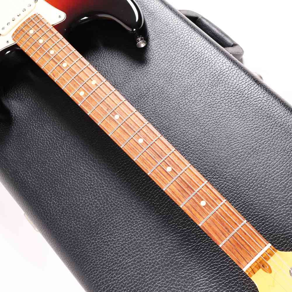 【中古】 エレキギター Fender American Standard Stratocaster with Custom Shop Fat 50’s Pickups Rosewood Fingerboard 3-Color Sunburst 2014年製 カスタムショップ ファット50’sピックアップ搭載 ネック