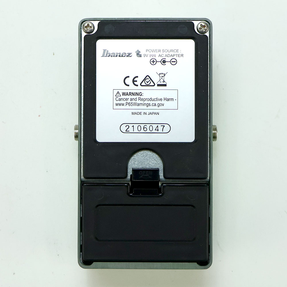 【中古】 オーバードライブ エフェクター IBANEZ TS9 Tube Screamer チューブスクリーマー ギターエフェクター 裏面