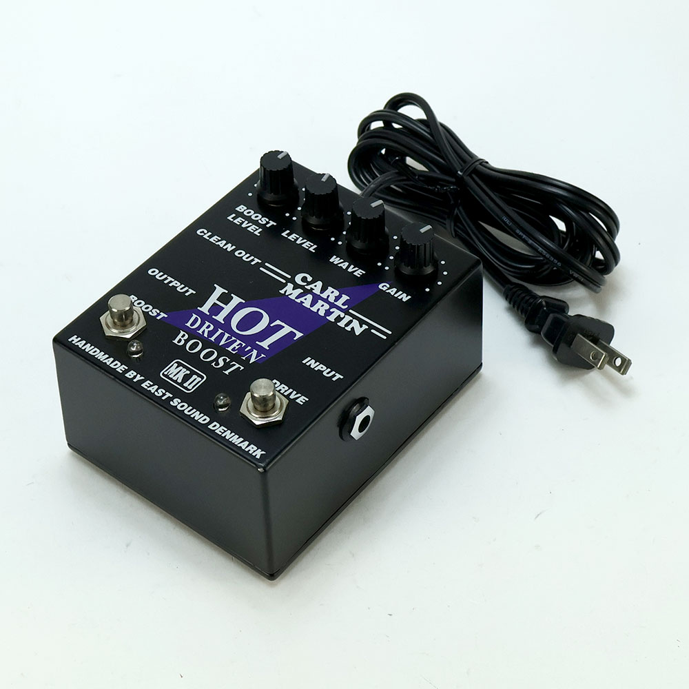 【中古】 オーバードライブ ブースター エフェクター CARL MARTIN カールマーチン Hot Drive’n Boost Mk2 ギターエフェクター 全体