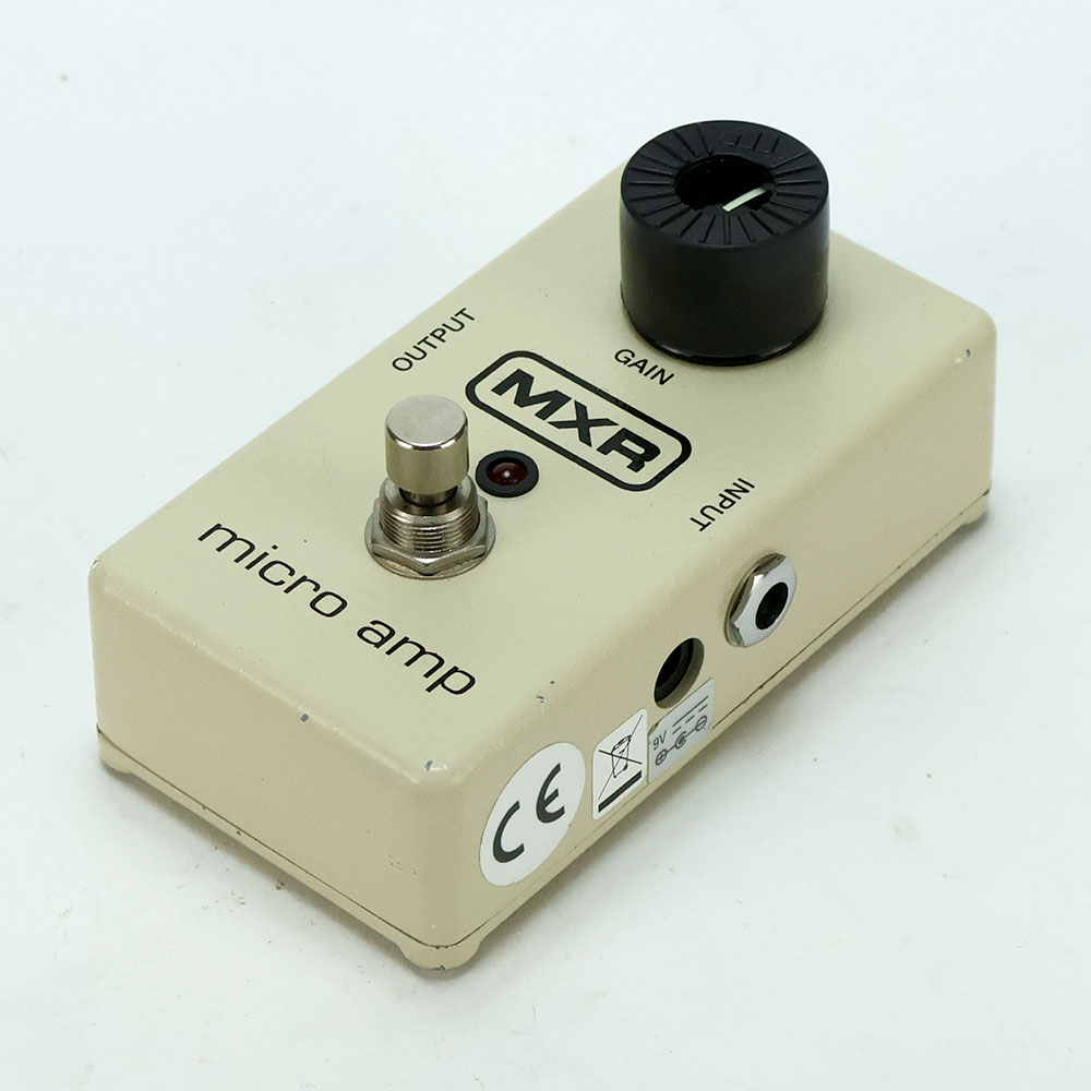 【中古】 ブースター エフェクター MXR M-133 MICRO AMP マイクロアンプ ギターエフェクター 全体