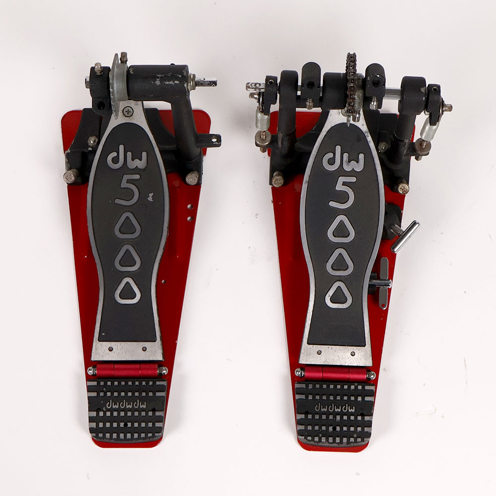 【中古】 ドラムツインペダル DW DW-5002TH ターボドライブ ドラムツインペダル 正面