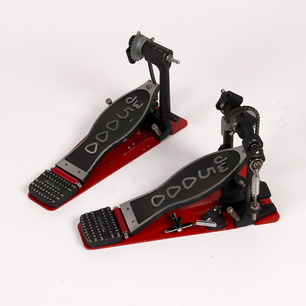 【中古】 ドラムツインペダル DW DW-5002TH ターボドライブ ドラムツインペダル 全体