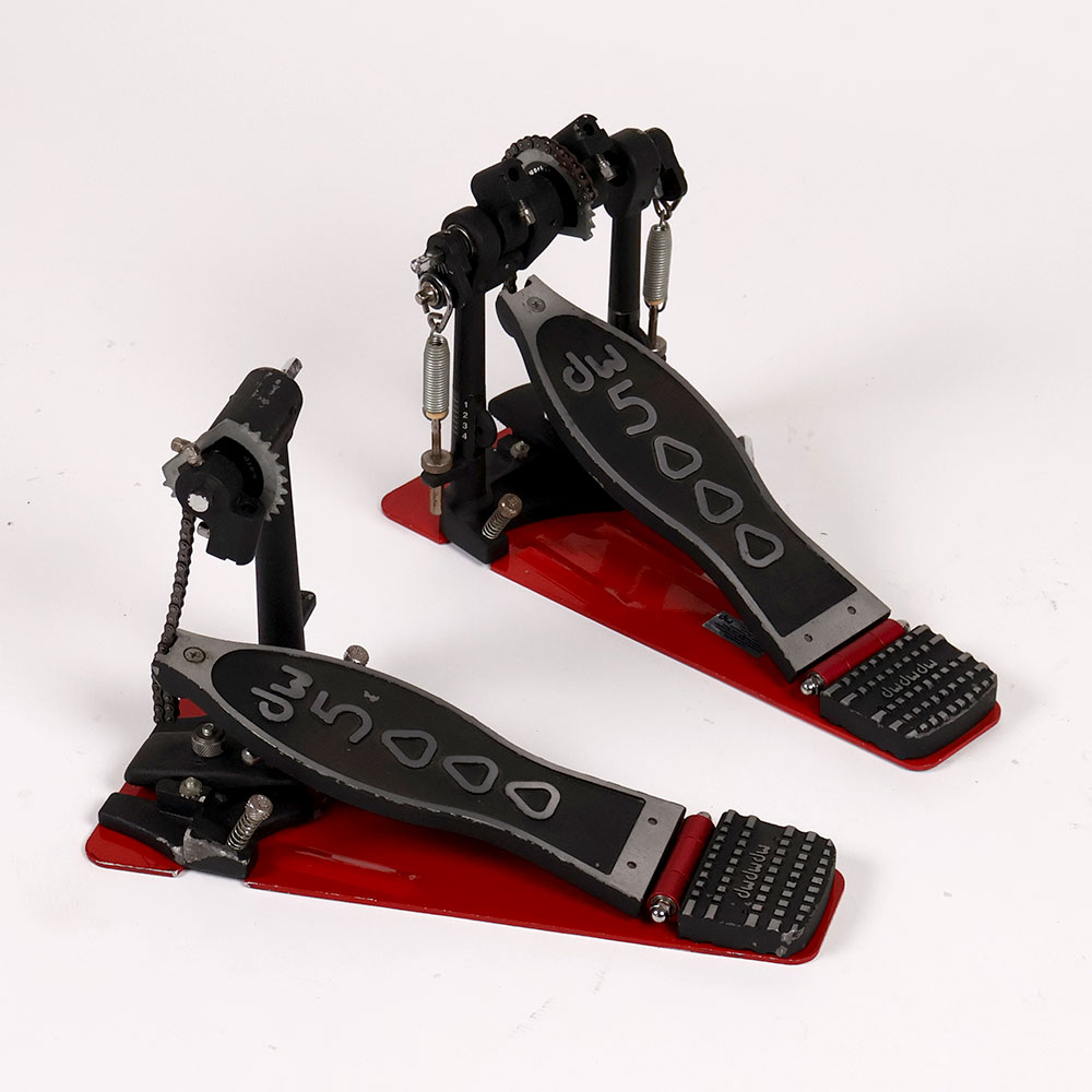 【中古】 ドラムツインペダル DW DW-5002TH ターボドライブ ドラムツインペダル 全体