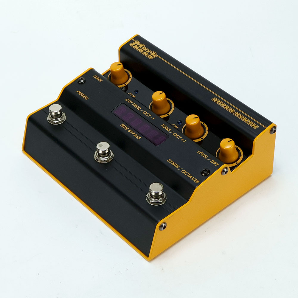 【中古】 ベースシンセサイザー エフェクター Mark Bass SUPER SYNTH 全体