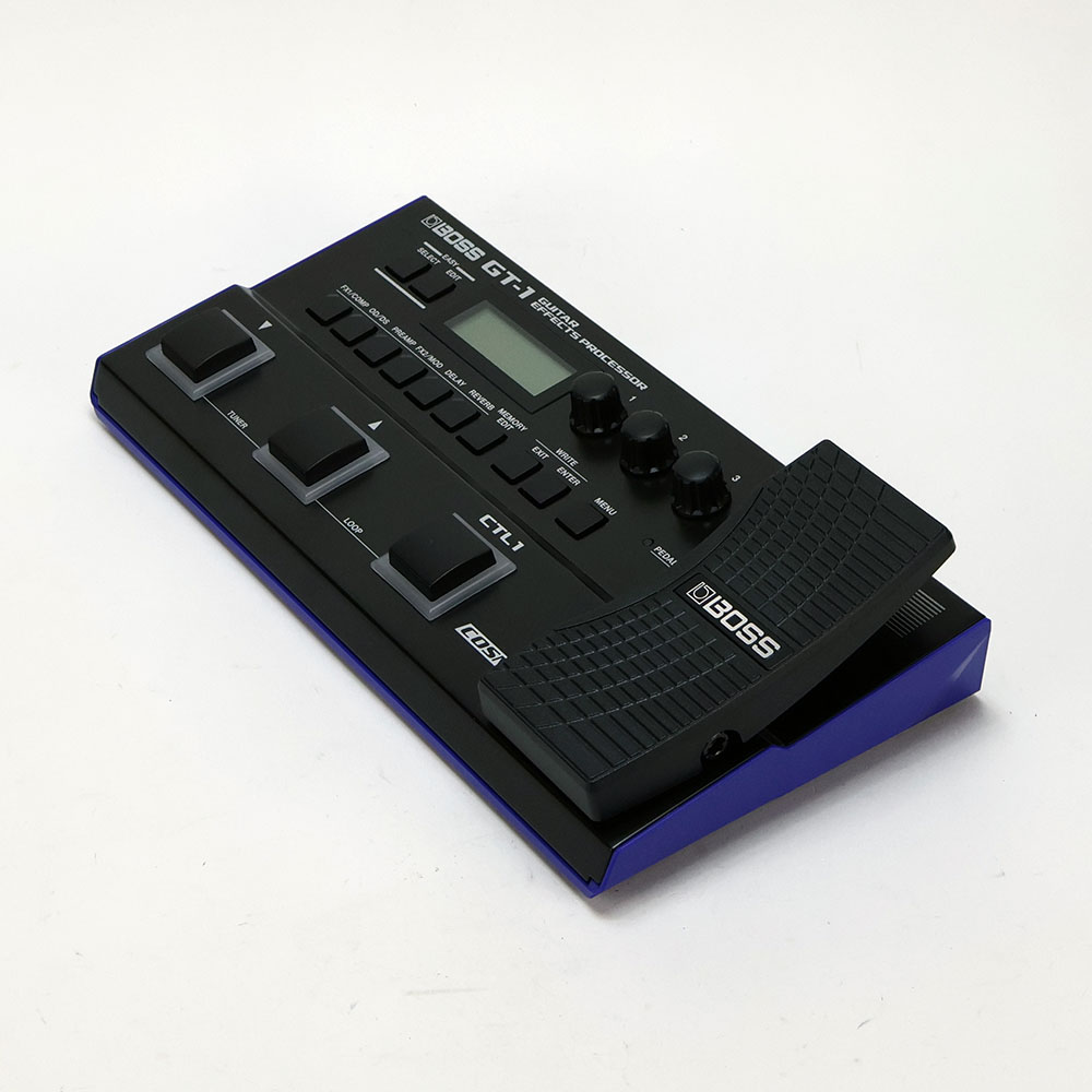 【中古】ボス マルチエフェクター BOSS GT-1 Guitar Effect Processor 全体