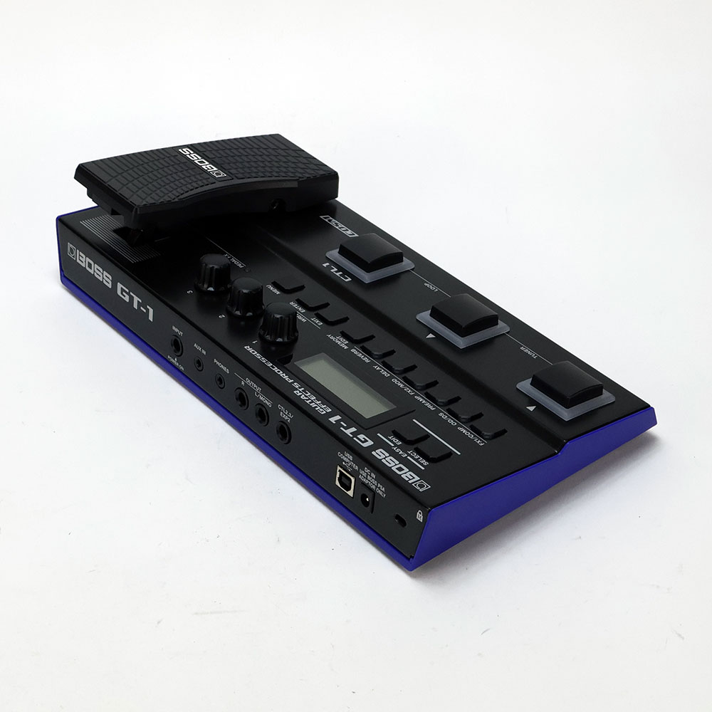 【中古】ボス マルチエフェクター BOSS GT-1 Guitar Effect Processor 全体