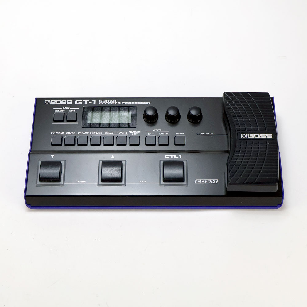 【中古】ボス マルチエフェクター BOSS GT-1 Guitar Effect Processor 正面