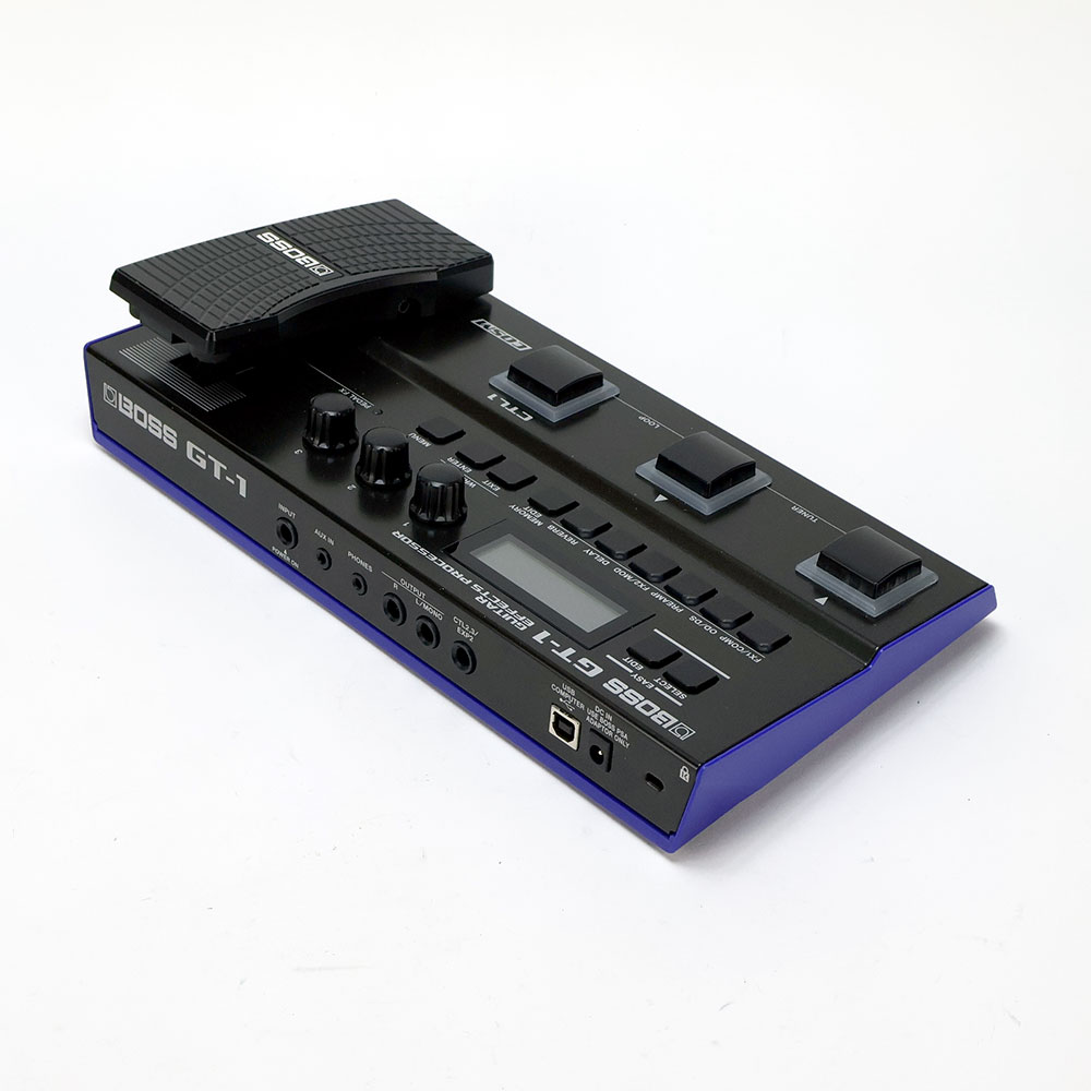 【中古】ボス マルチエフェクター BOSS GT-1 Guitar Effect Processor 全体