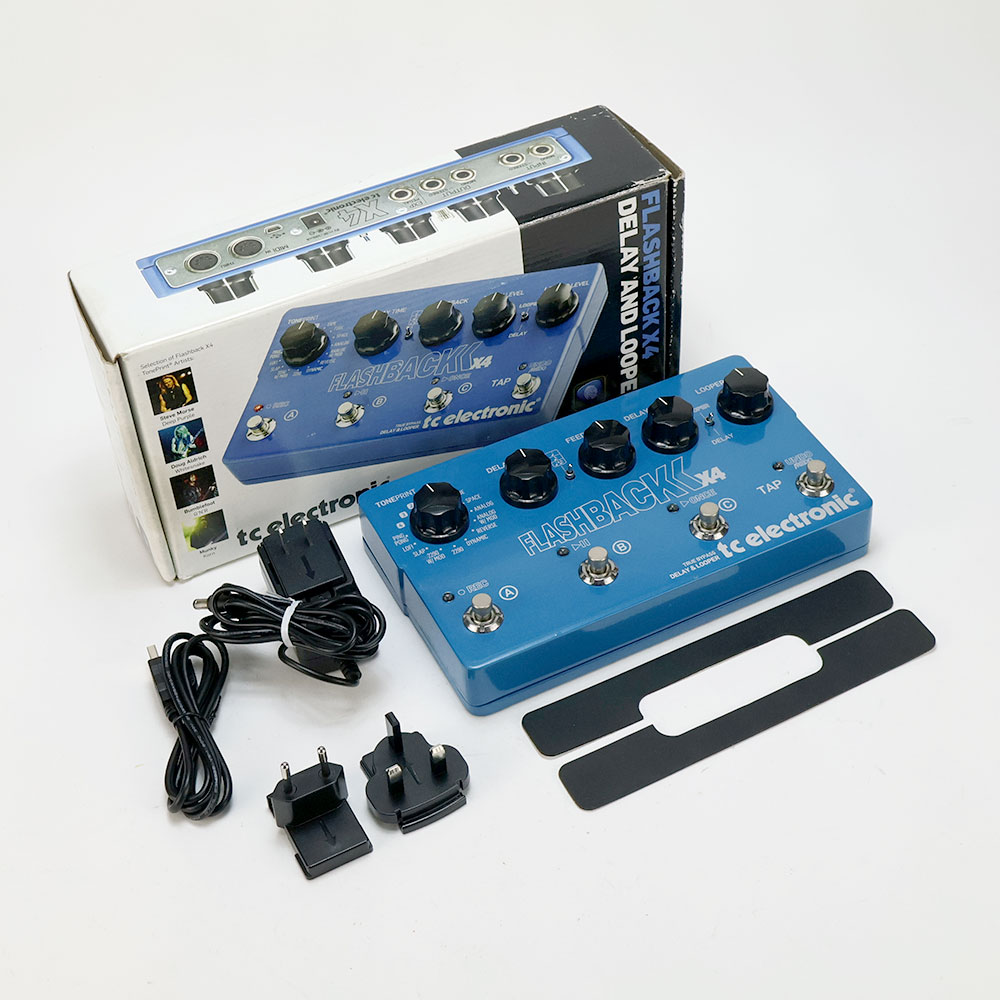 【中古】 ディレイ ルーパー エフェクター tc electronic Flashback X4 Delay & Looper ギターエフェクター