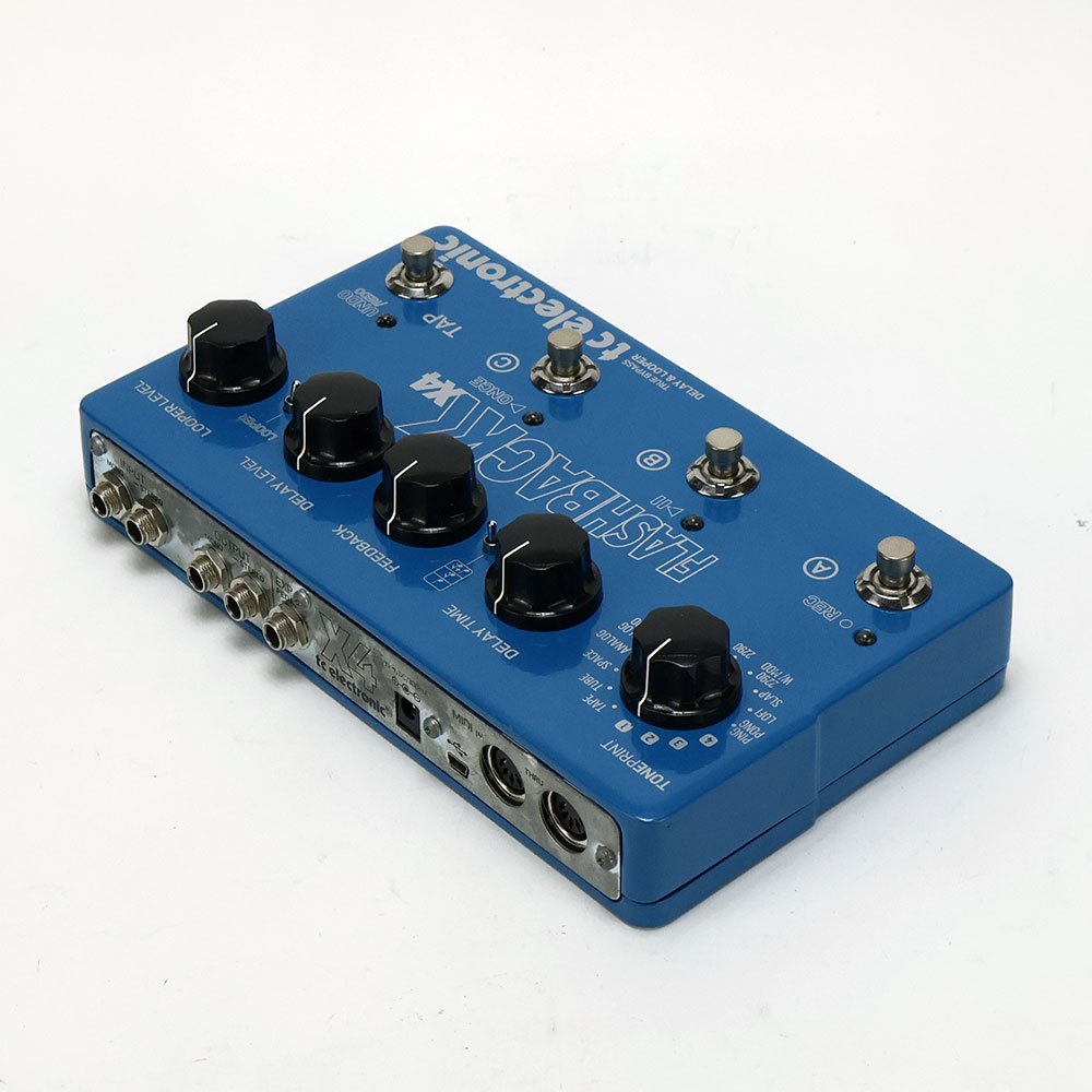 【中古】 ディレイ ルーパー エフェクター tc electronic Flashback X4 Delay & Looper ギターエフェクター 全体
