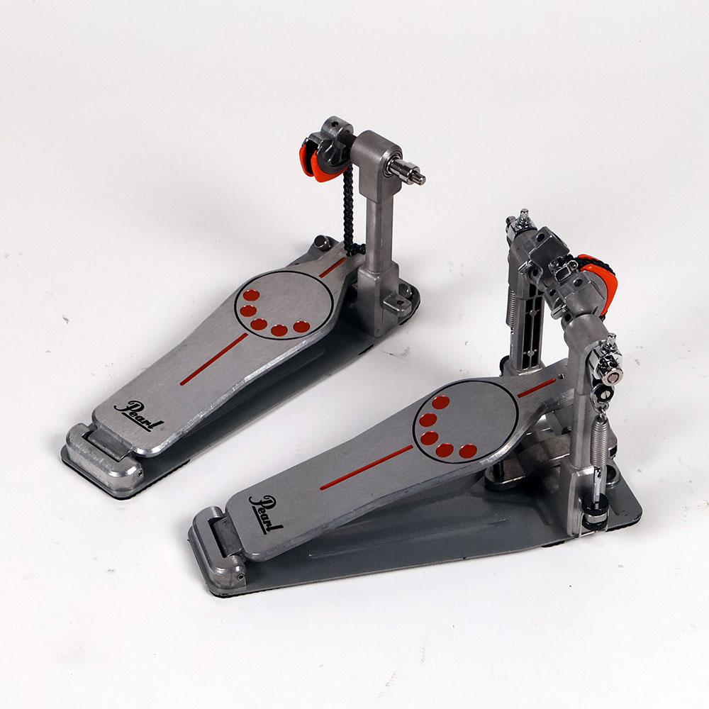 【中古】 ドラムツインペダル パール PEARL P-932 Demonator ドラムツインペダル 全体