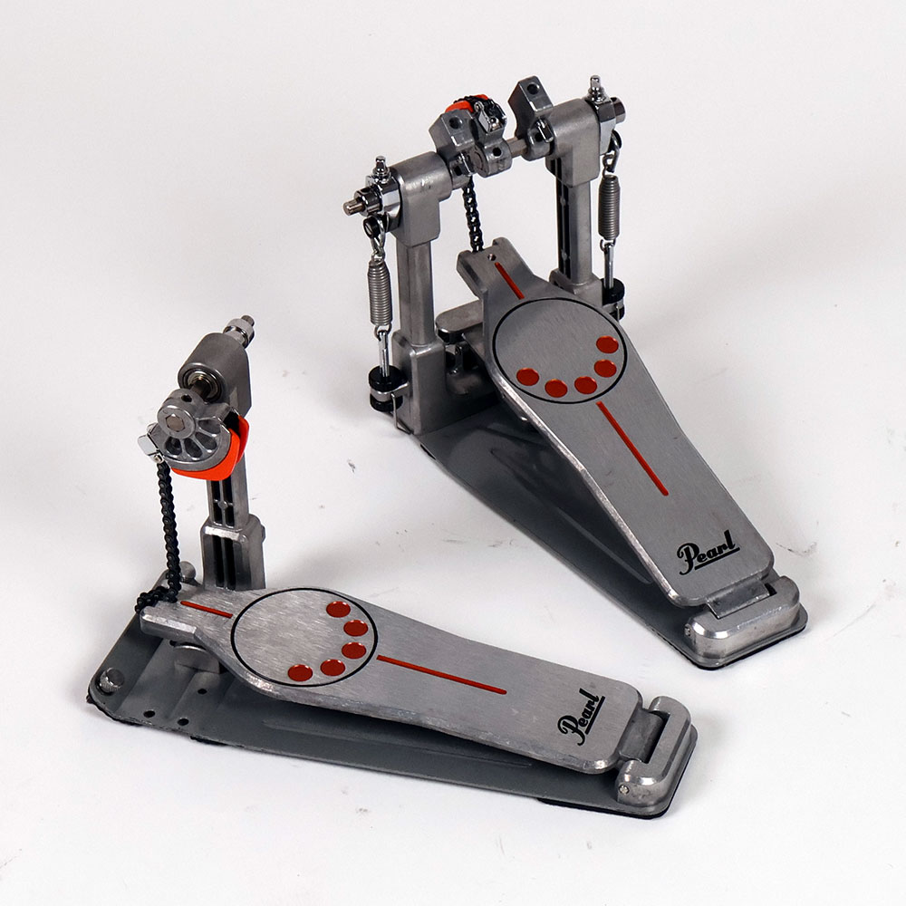 【中古】 ドラムツインペダル パール PEARL P-932 Demonator ドラムツインペダル 全体
