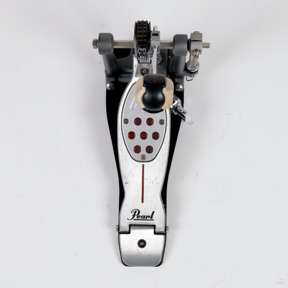 【中古】 ドラムペダル パール Pearl P-2050C ELIMINATOR REDLINE キックペダル 正面