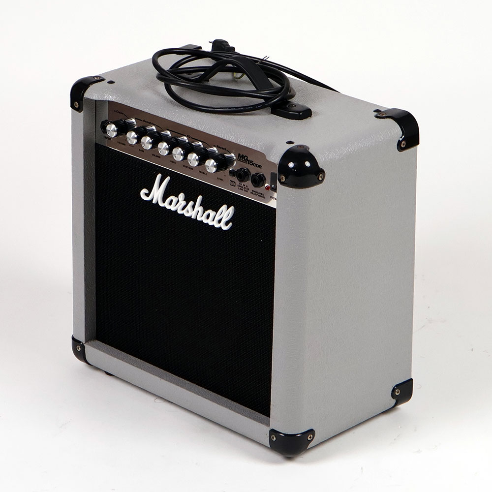 【中古】 ギターアンプ MARSHALL MG15CDR マーシャル コンボアンプ 全体