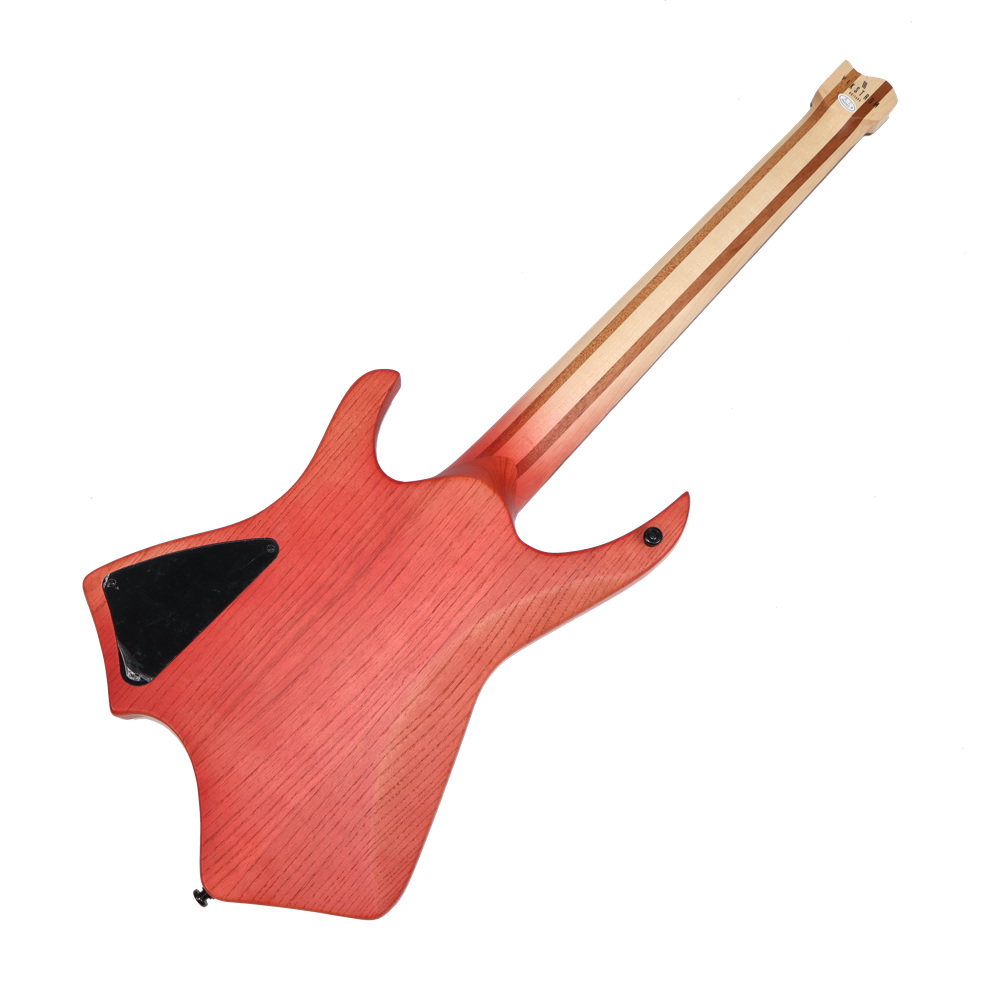 【訳あり】 VIKSTROM GUITARS VSMH-270 Trans Pk アウトレット ヘッドレス ファンフレット 7弦ギター 詳細画像