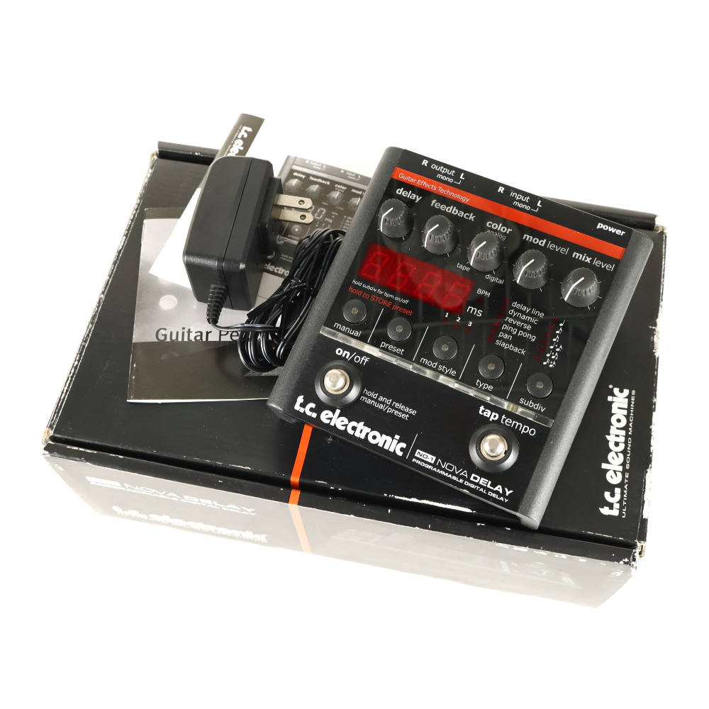 【中古】 ディレイ エフェクター tc electronic ND-1 NOVA DELAY ギターエフェクター