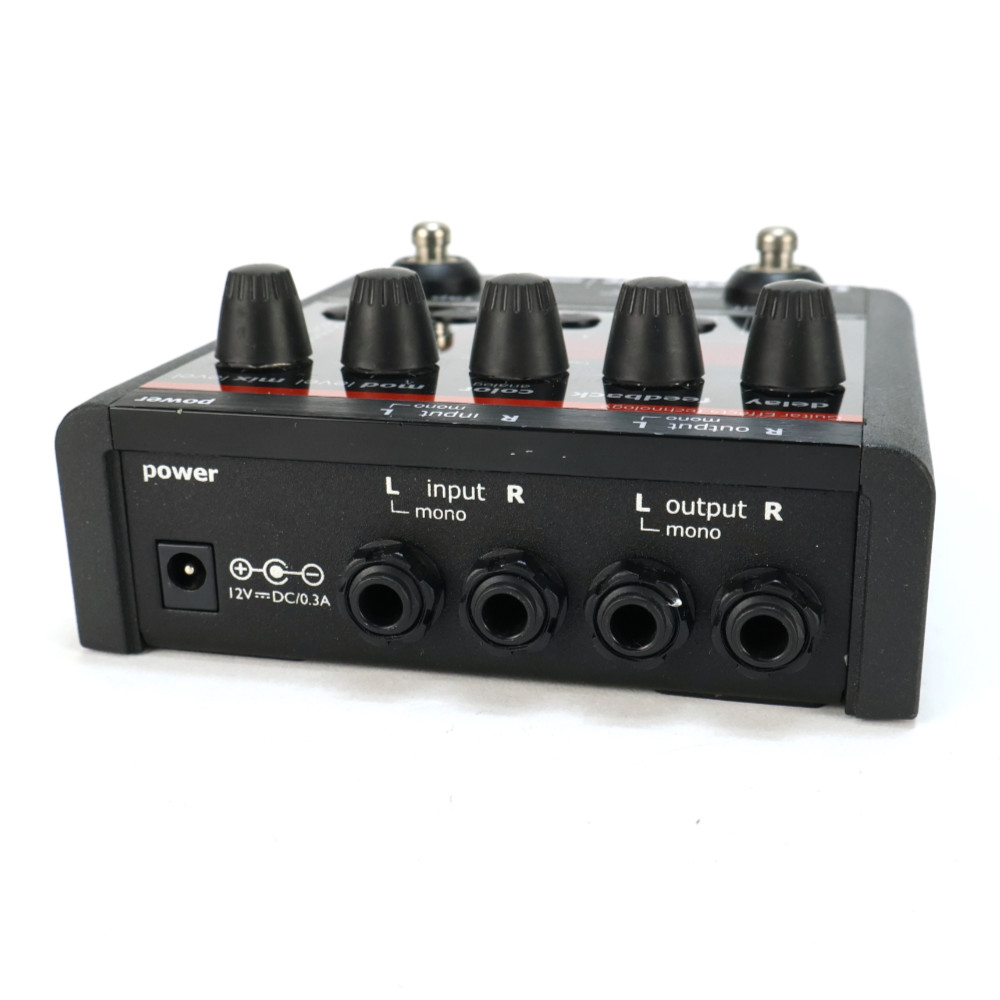 【中古】 ディレイ エフェクター tc electronic ND-1 NOVA DELAY ギターエフェクター リア斜めアングル画像