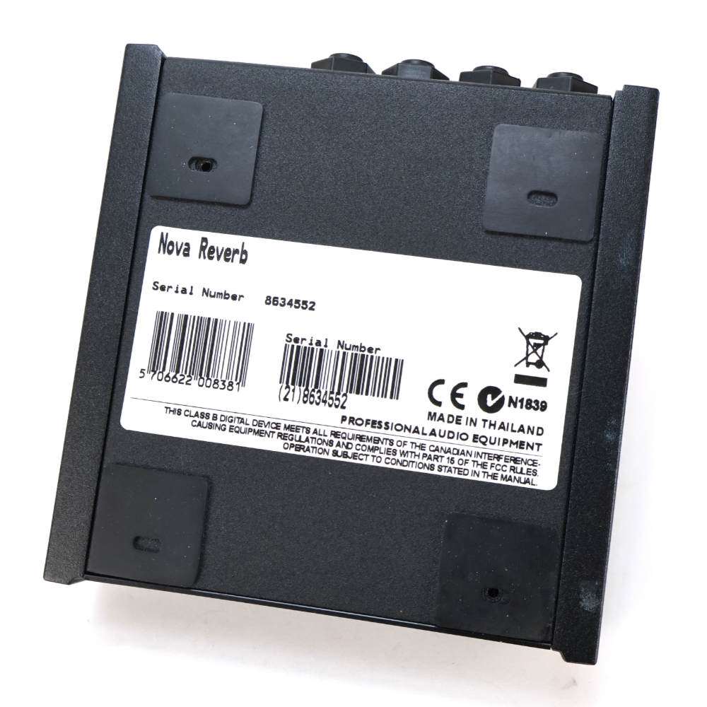【中古】 リバーブ エフェクター tc electronic NR-1 NOVA REVERB ギターエフェクター ボトム画像
