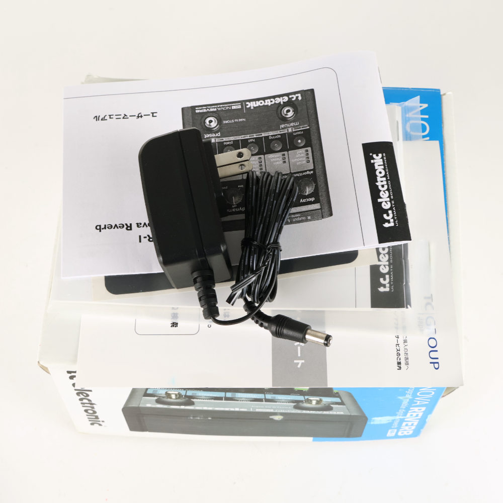 【中古】 リバーブ エフェクター tc electronic NR-1 NOVA REVERB ギターエフェクター 付属品画像