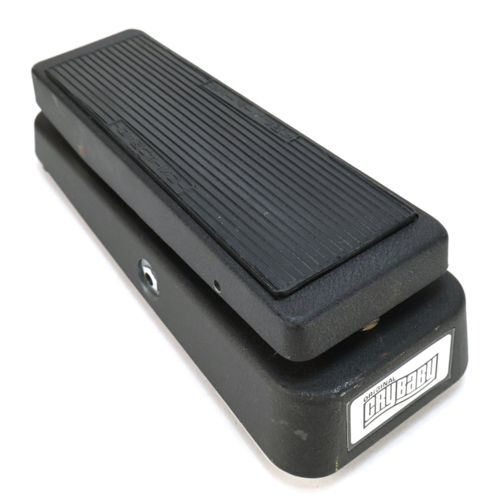 【中古】 ワウ エフェクター JIM DUNLOP Cry Baby GCB-95 ワウペダル リア斜めアングル画像