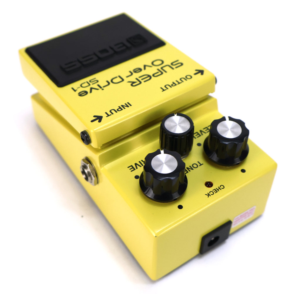【中古】 スーパーオーバードライブ エフェクター BOSS SD-1 Super Over Drive ギターエフェクター リア斜めアングル画像