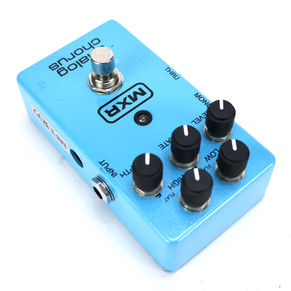 【中古】 コーラス エフェクター MXR M234 Analog Chorus ギターエフェクター アナログコーラス リア斜めアングル画像