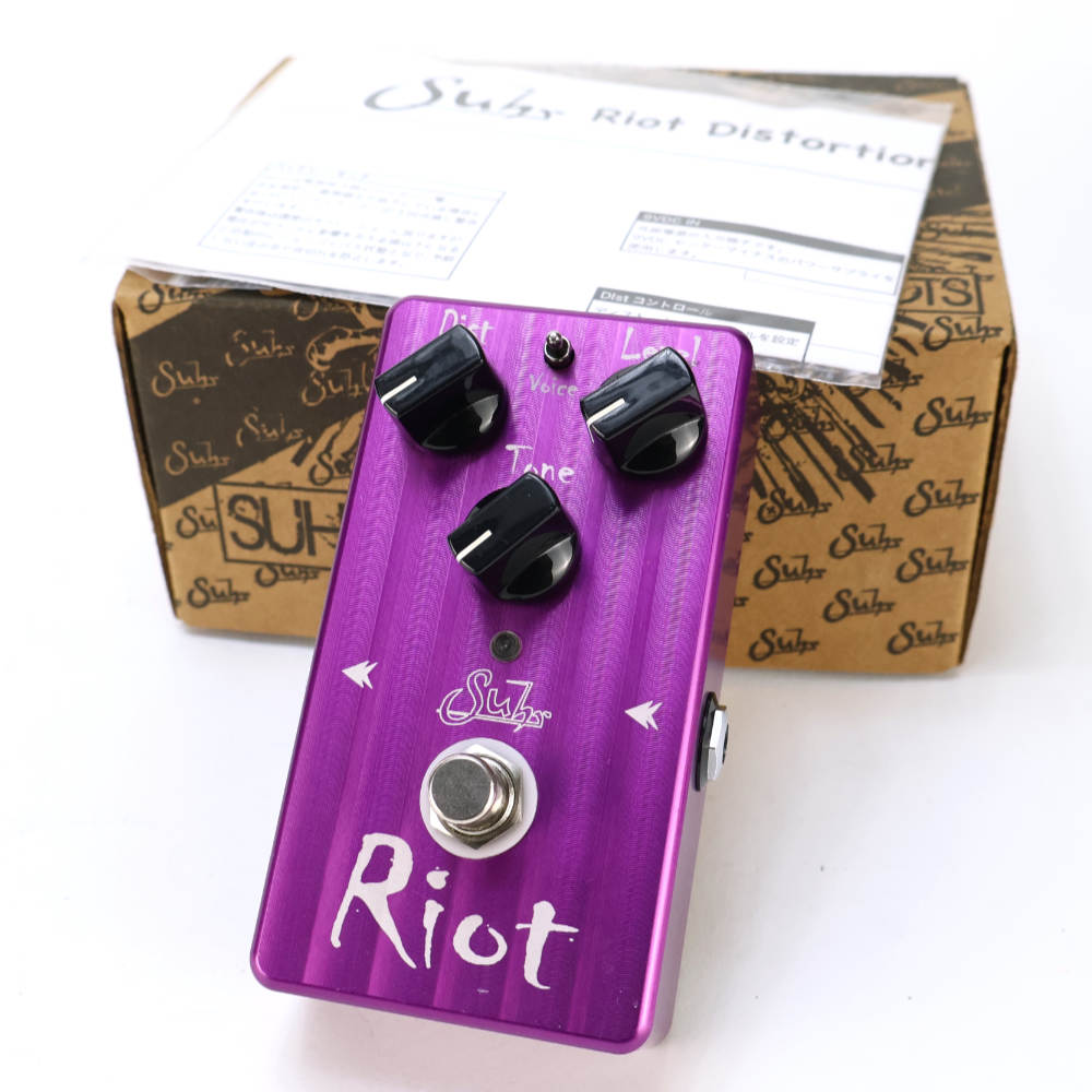 【中古】 ディストーション Suhr Riot Distortion ギターエフェクター