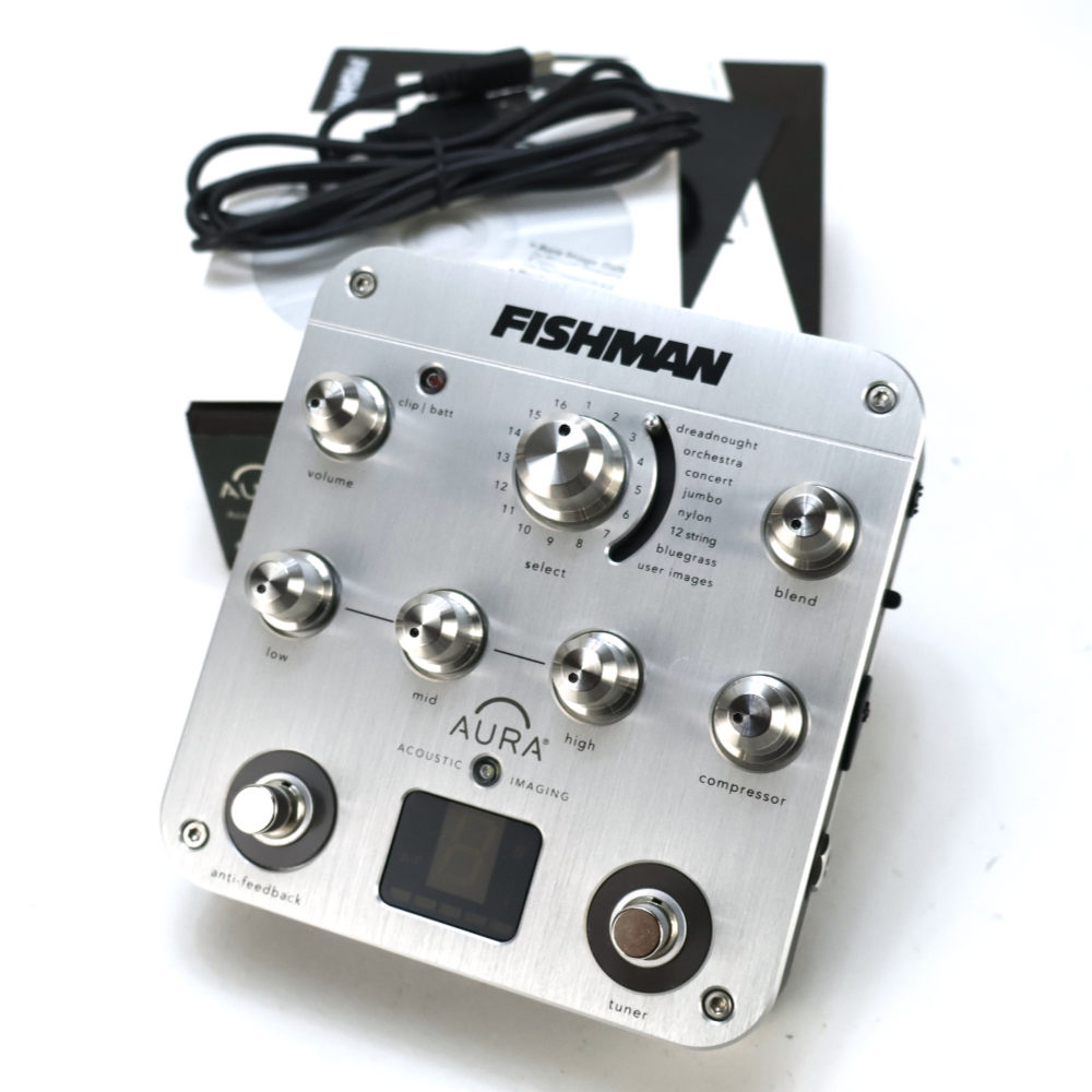 【中古】 Fishman Aura Spectrum DI プリアンプ
