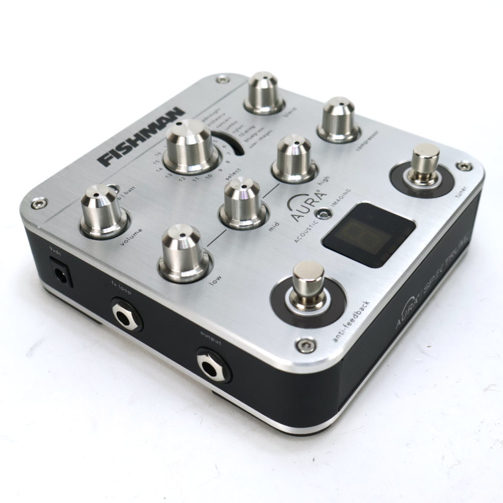 【中古】 Fishman Aura Spectrum DI プリアンプ 斜めアングル画像