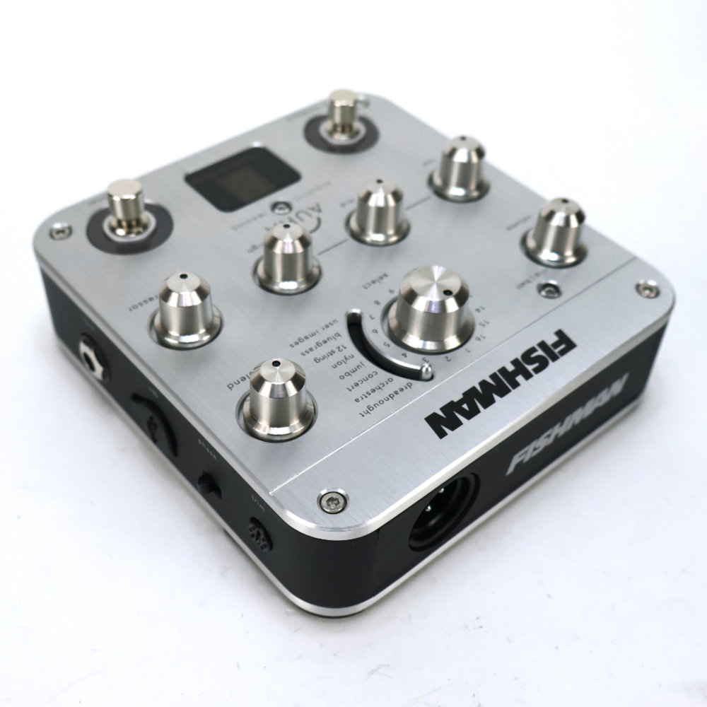 【中古】 Fishman Aura Spectrum DI プリアンプ リア斜めアングル画像