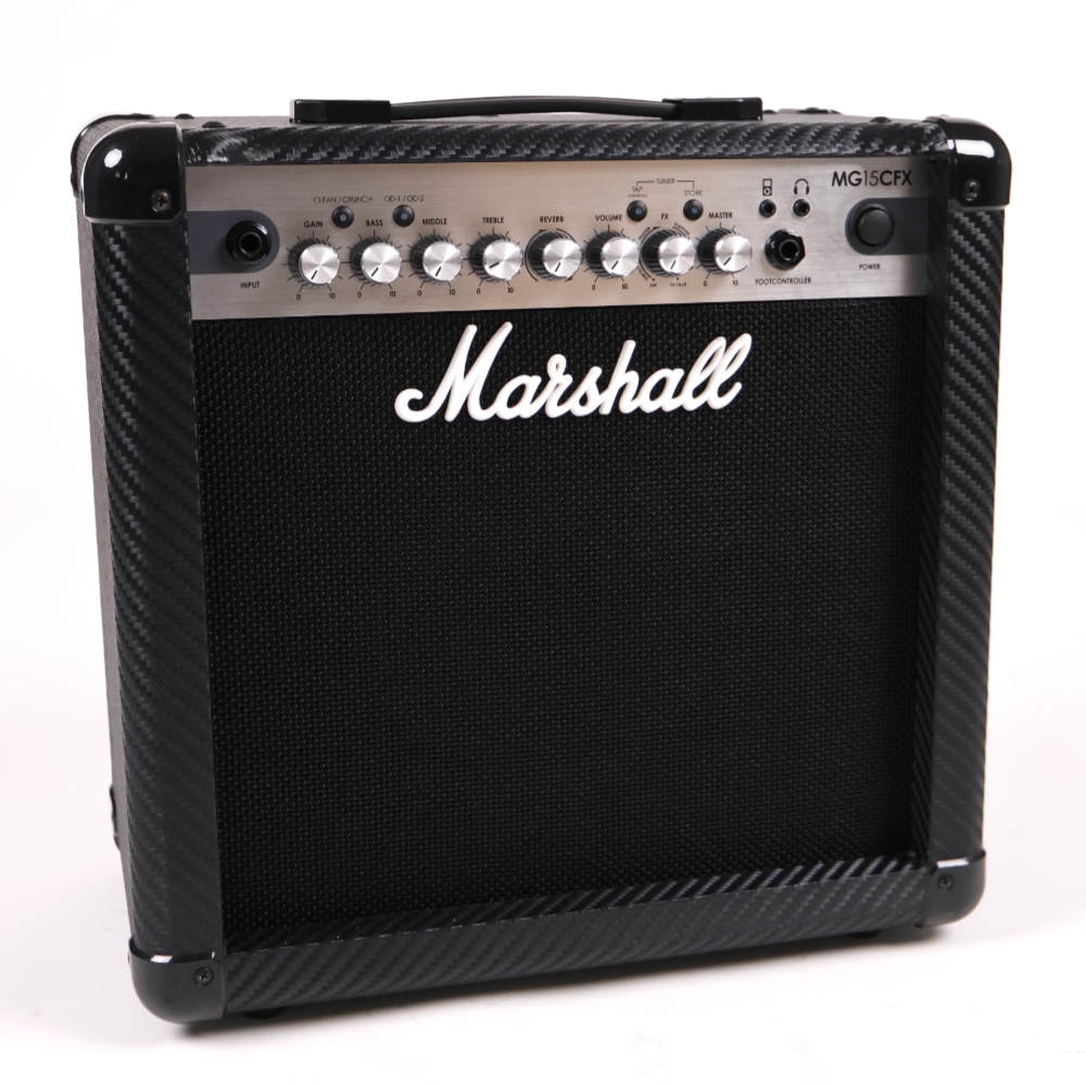 【中古】ギターアンプ マーシャル MARSHALL MG15CFX 小型ギターアンプ コンボ フロント画像