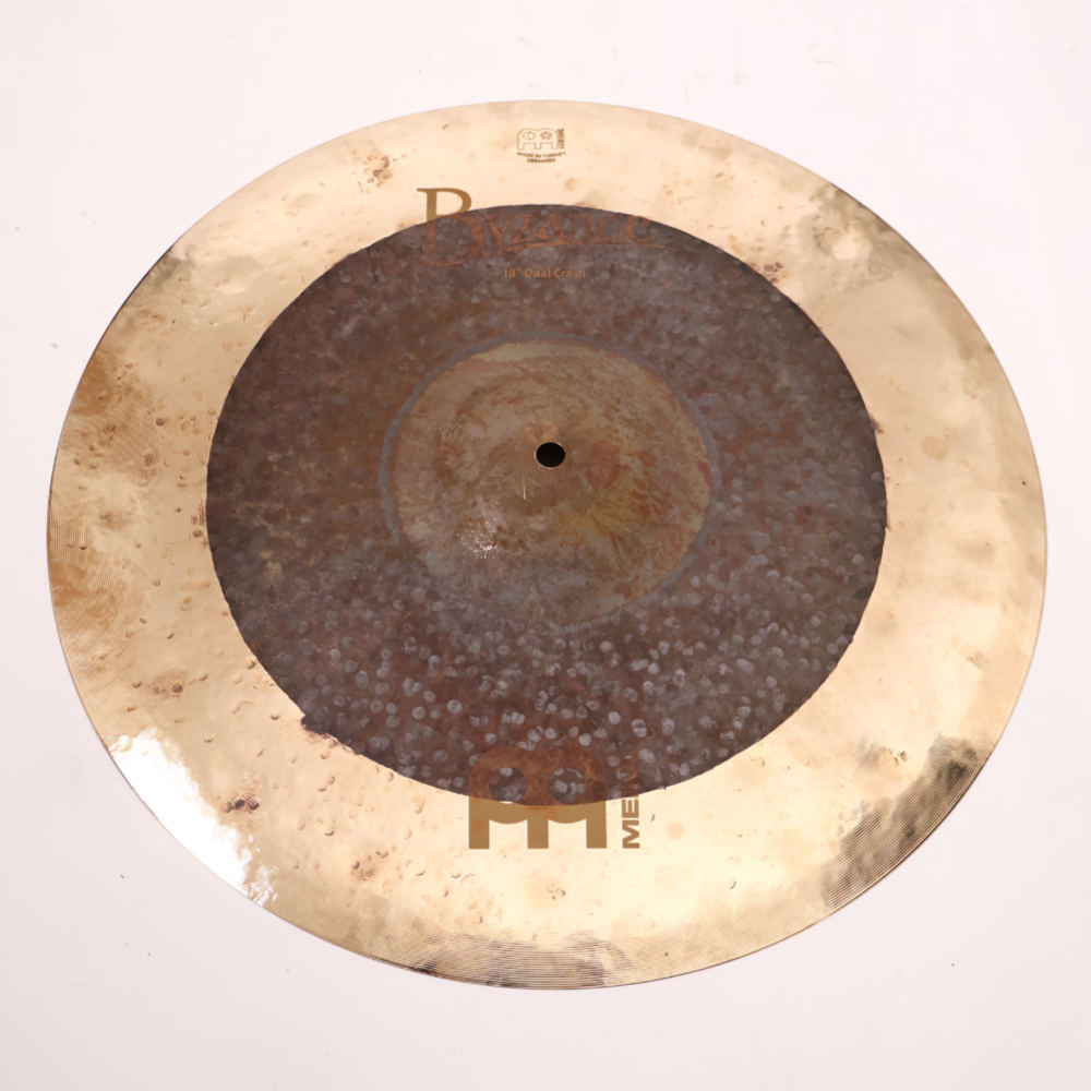 【中古】 クラッシュシンバル マイネル MEINL Byzance Dual Crash 18インチ