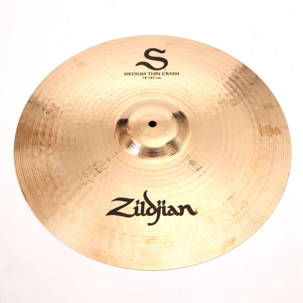 【中古】 クラッシュシンバル ジルジャン ZILDJIAN S FAMILY MEDIUM THIN CRASH 18インチ クラッシュシンバル