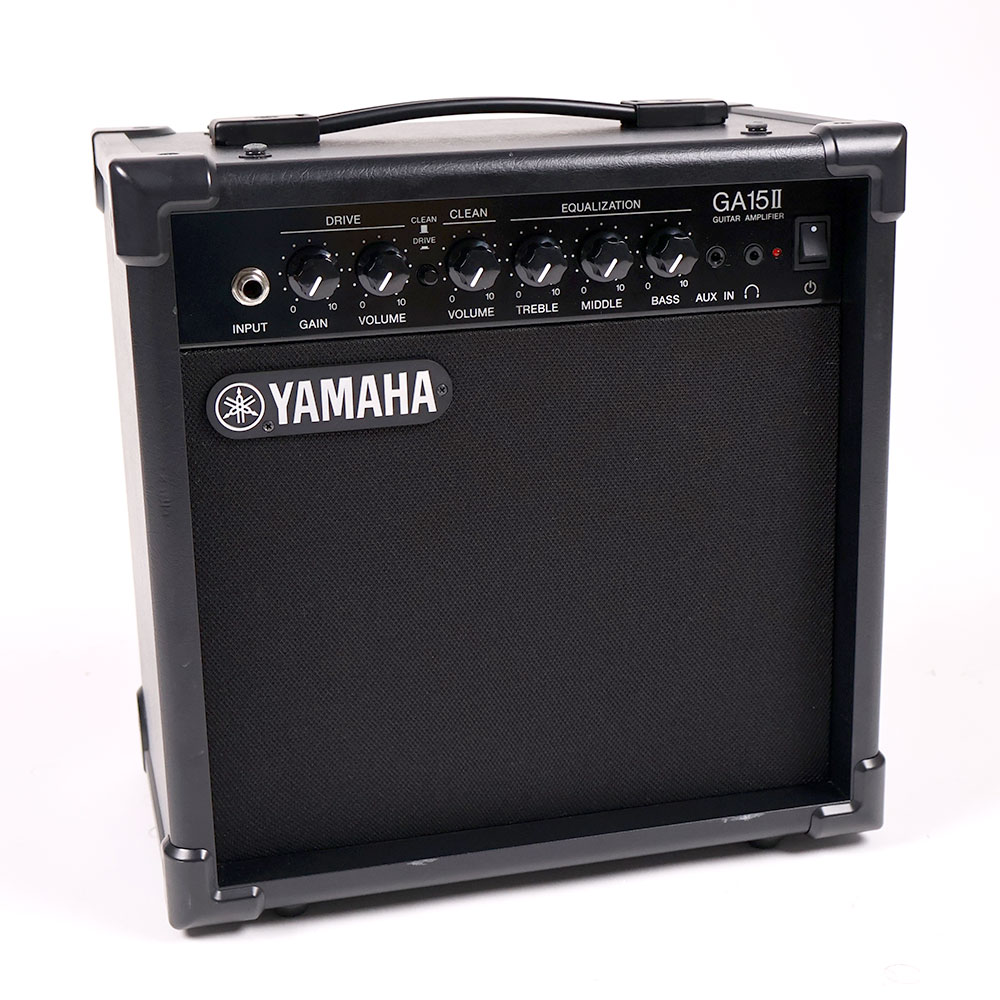 【中古】 ヤマハ YAMAHA GA15II 小型ギターアンプ コンボ 全体