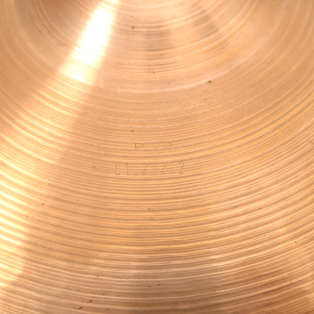 【中古】 クラッシュシンバル パイステ PAISTE 2002 Crash 16インチ クラッシュシンバル シリアル番号画像