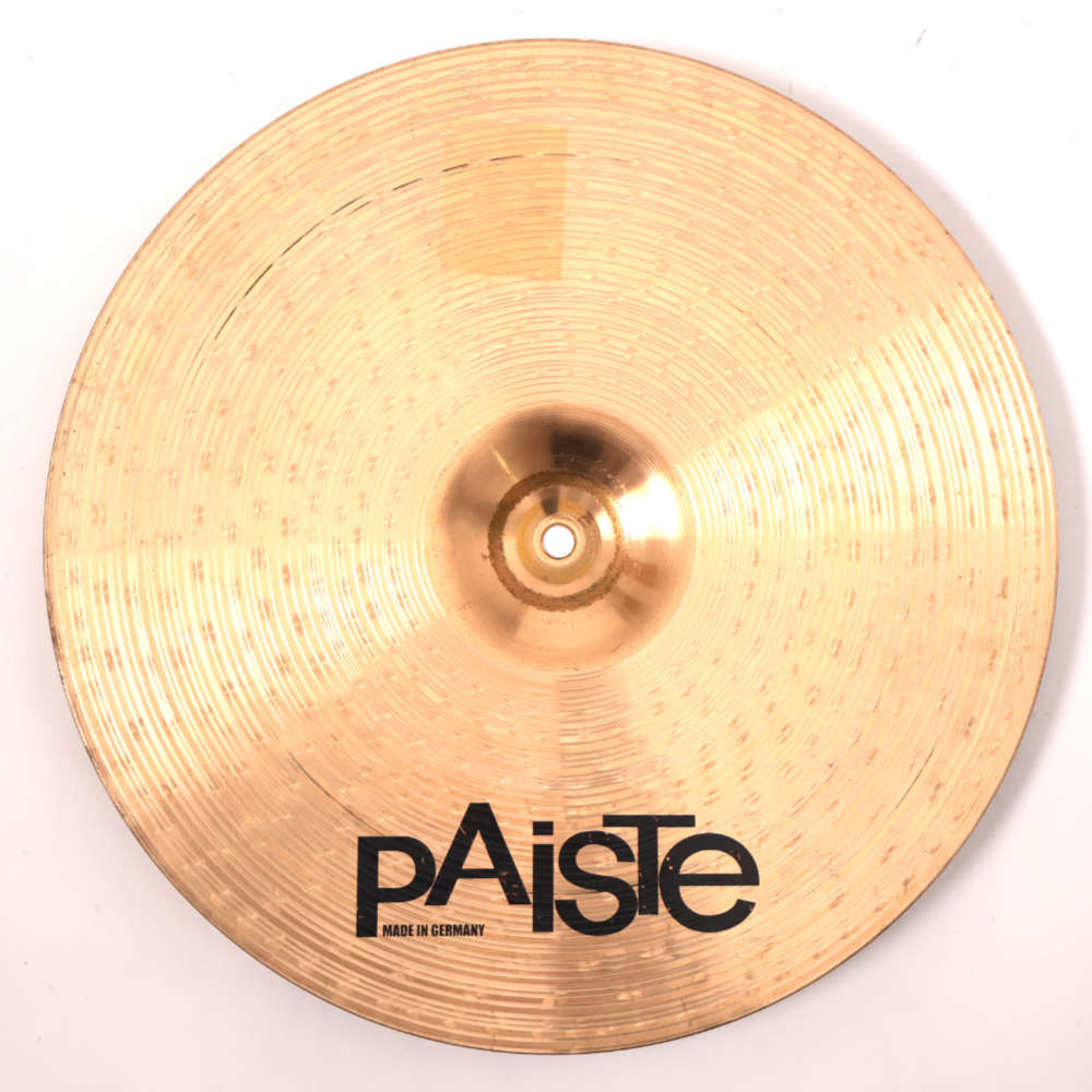 【中古】 クラッシュシンバル パイステ PAISTE ALPHA MEDIUM CRASH 16インチ 裏面画像