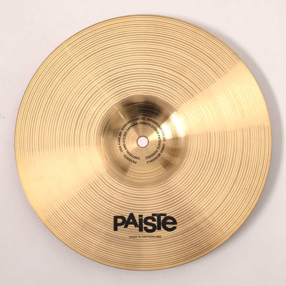 【中古】 スプラッシュシンバル パイステ PAISTE Signature Splash 12インチ スプラッシュシンバル 裏面画像