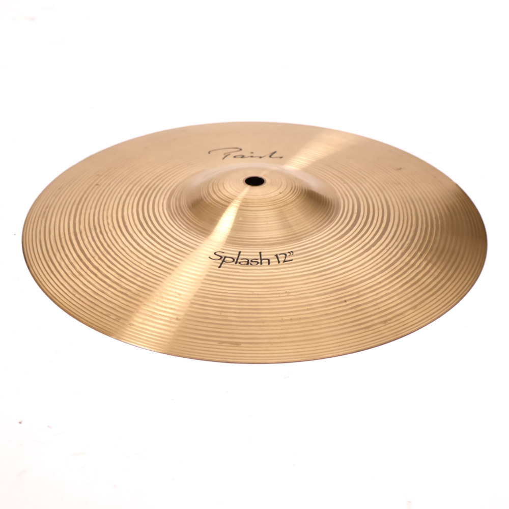 【中古】 スプラッシュシンバル パイステ PAISTE Signature Splash 12インチ スプラッシュシンバル 斜めアングル画像