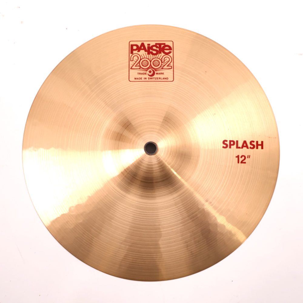 【中古】 スプラッシュシンバル パイステ PAISTE 2002 Splash 12インチ