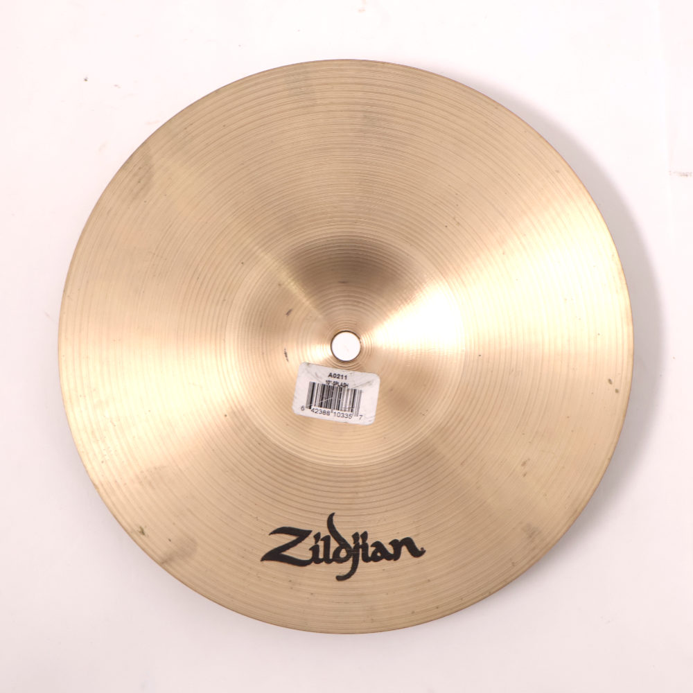 【中古】 スプラッシュシンバル ジルジャン ZILDJIAN A Zildjian SPLASH 10インチ スプラッシュシンバル 裏面画像