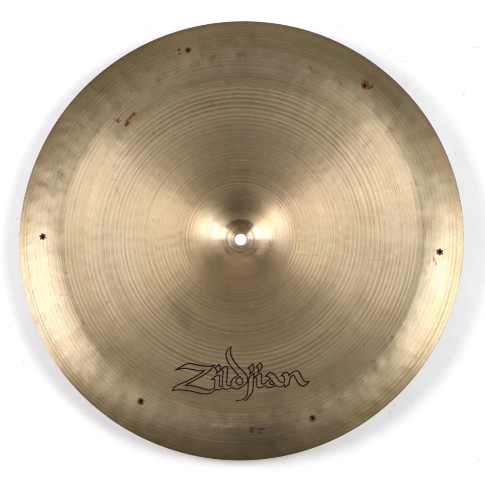 【中古】 リベット付きエフェクトシンバル ジルジャン ZILDJIAN A Zildjian SWISH 18インチ リベット付き スウィッシュ 裏面画像