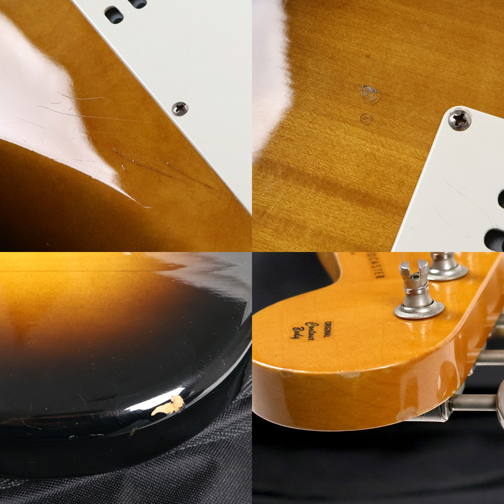 【中古】 エレキギター Fender Japan STD-57 2TS 1988年製 Eシリアル フェンダージャパン ストラトキャスター 傷など