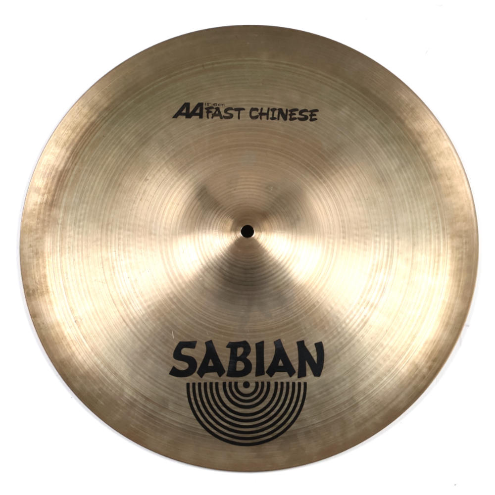 【中古】 チャイナシンバル セイビアン SABIAN AA FAST CHINESE 18インチ