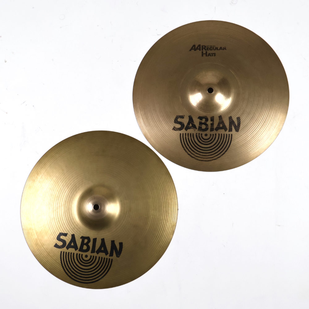 【中古】ハイハットシンバル ペア セイビアン SABIAN AA REGULAR HATS Pair 14インチ ペア