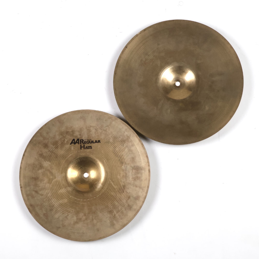 【中古】ハイハットシンバル ペア セイビアン SABIAN AA REGULAR HATS Pair 14インチ ペア 表面画像